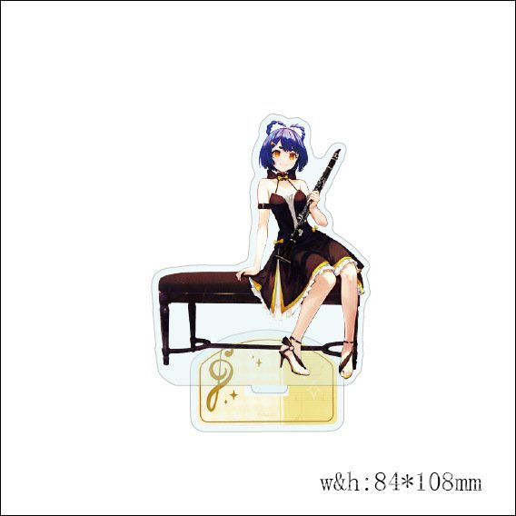 Genshin impact Sê-ri hòa nhạc giao hưởng Trang trí anime đứng acrylic TZOH