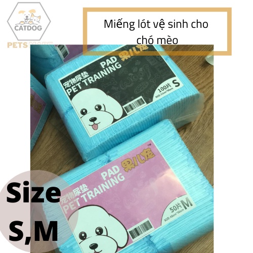 Tấm lót vệ sinh cho Chó/Mèo size S size M