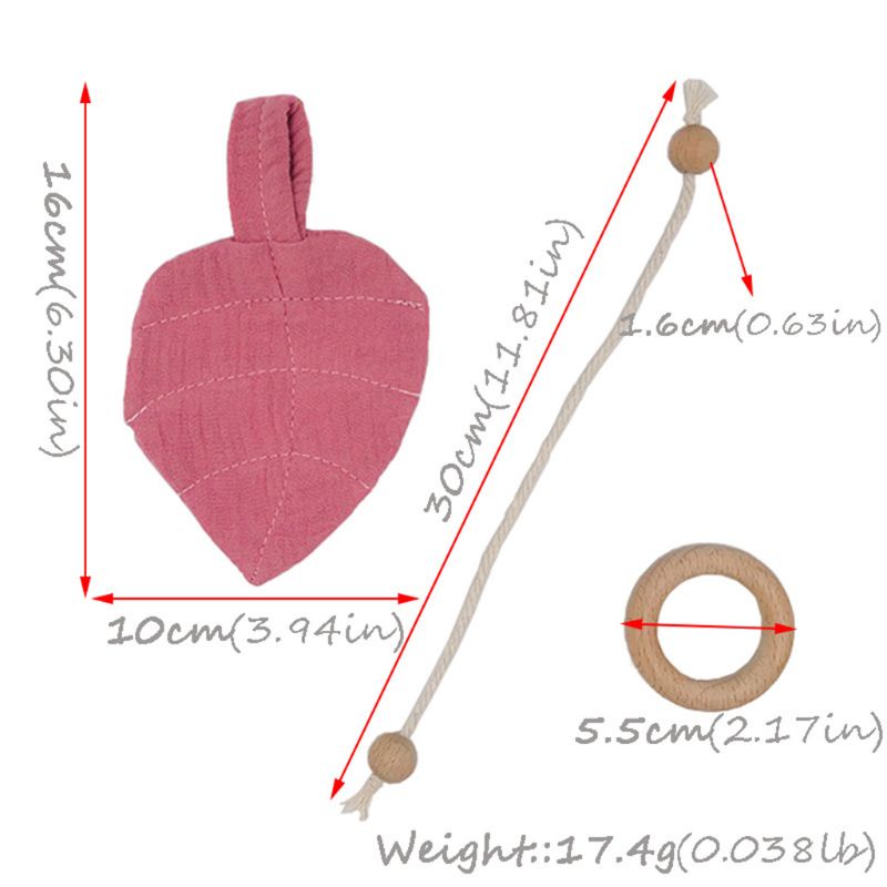 Đồ Chơi Nhai Hình Chiếc Lá Xinh Xắn Dành Cho Bé