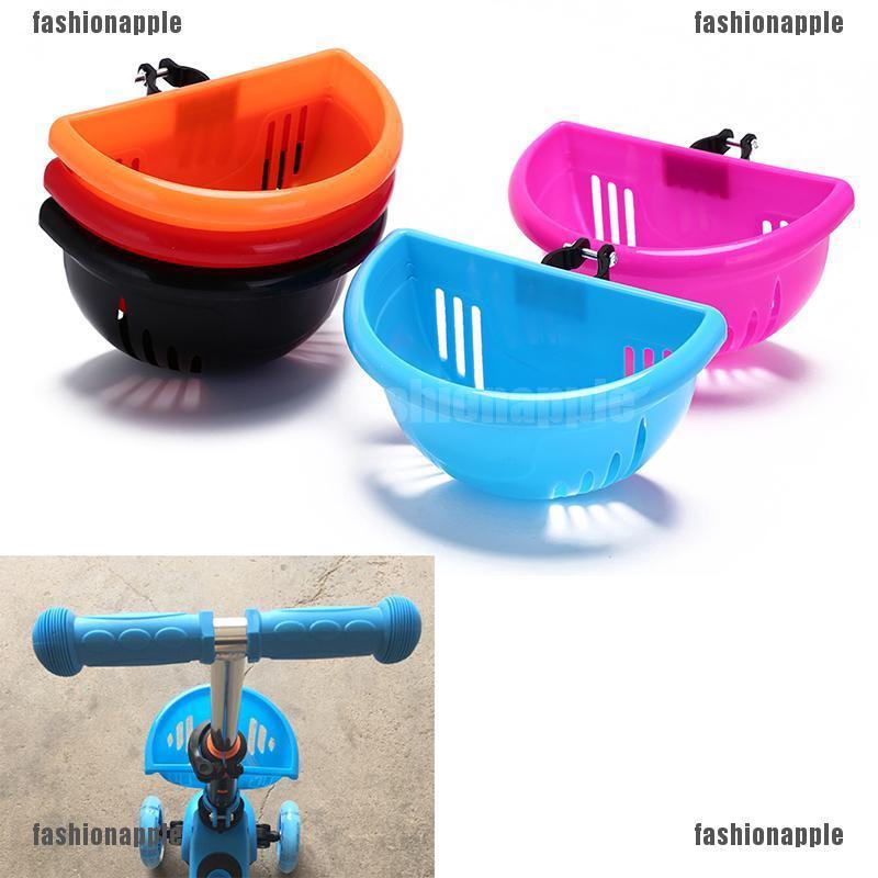 Giỏ nhựa đựng đồ cho xe đạp trẻ em kiểu dáng dễ thương