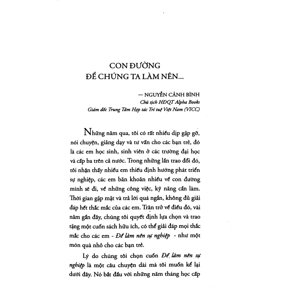 Sách - Để làm nên sự nghiệp | BigBuy360 - bigbuy360.vn