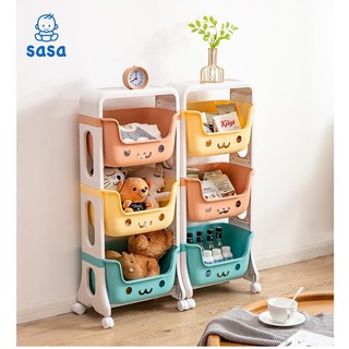 Kệ Để Đồ, Đồ Chơi, Tủ Đựng Đồ Có Bánh Xe, Có Thể Khóa
