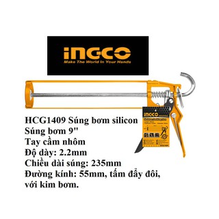 Súng bơm keo Silicon INGCO
