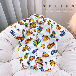 [Banana]- Áo sơ mi hoạt hình  (M,L,XL, XXL)