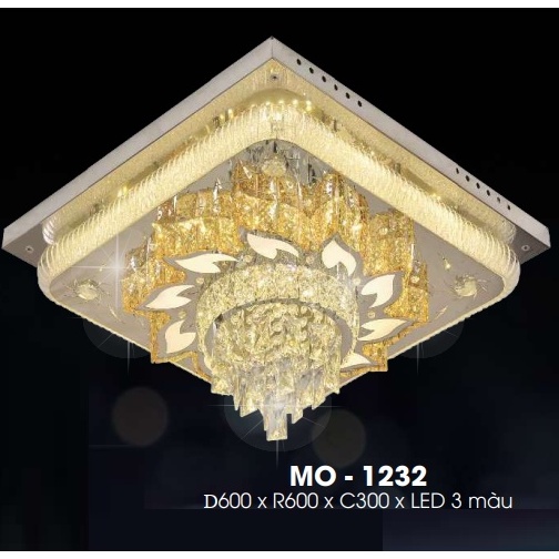 Đèn Ốp Trần mân pha lê LH MO1232 – Phòng khách – Phòng ngủ – Khách sạn