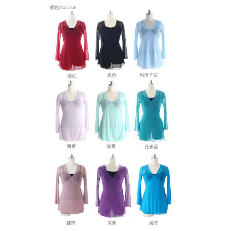 Áo múa cổ trang buộc dây A98, tặng áo 2 dây | BigBuy360 - bigbuy360.vn