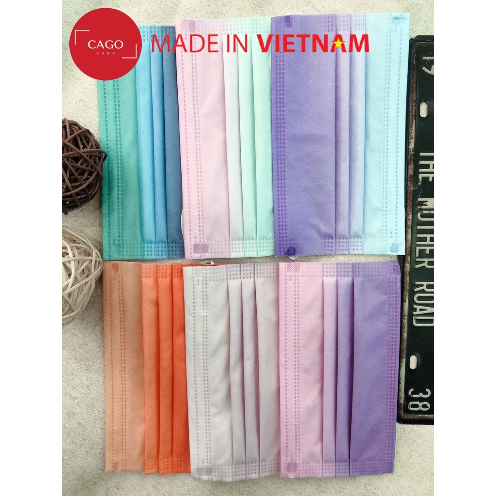 Hộp 50 kt Pastel giấy kháng khuẩn Rực Sáng