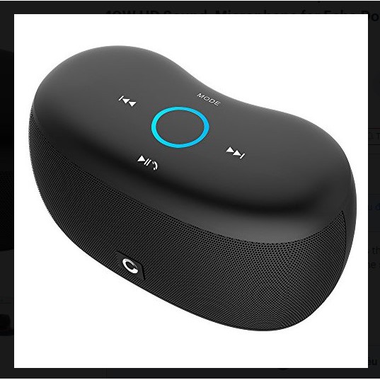 Loa DOSS SoundBox xs, Loa cảm ứng Bluetooth không dây di động 4.0 với Âm thanh HD 10W, Micrô cho Echo Dot, iPh