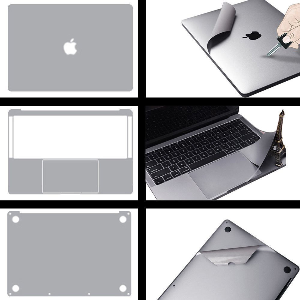 Dán toàn thân JRC 4in1 cho Macbook màu xám (đủ dòng)