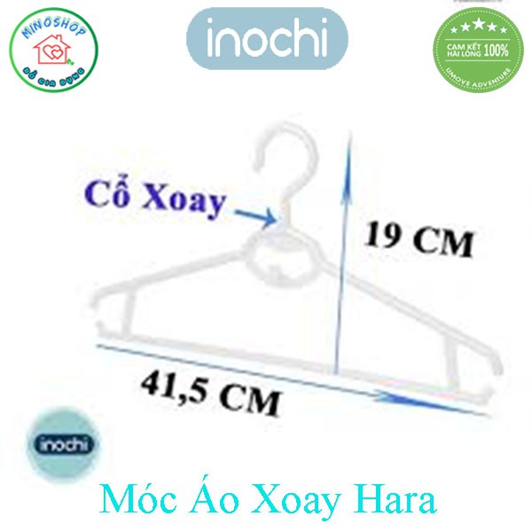 Móc Cheo Quần Áo Xoay Cao Cấp, Móc Áo Xoay Hara 176