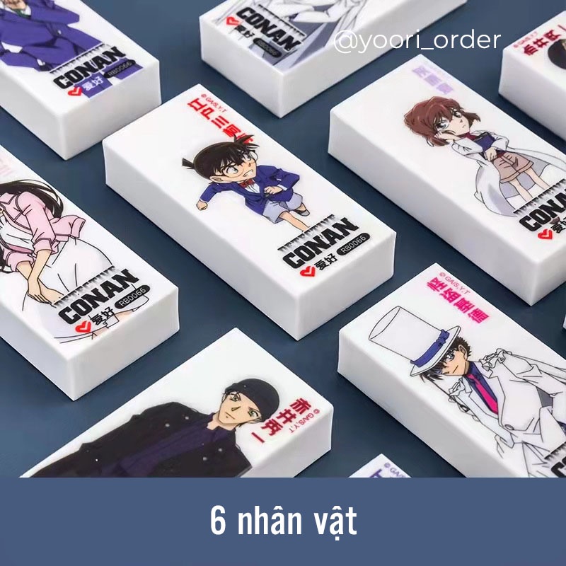 Blindbox - Tẩy Conan, 6 nhân vật
