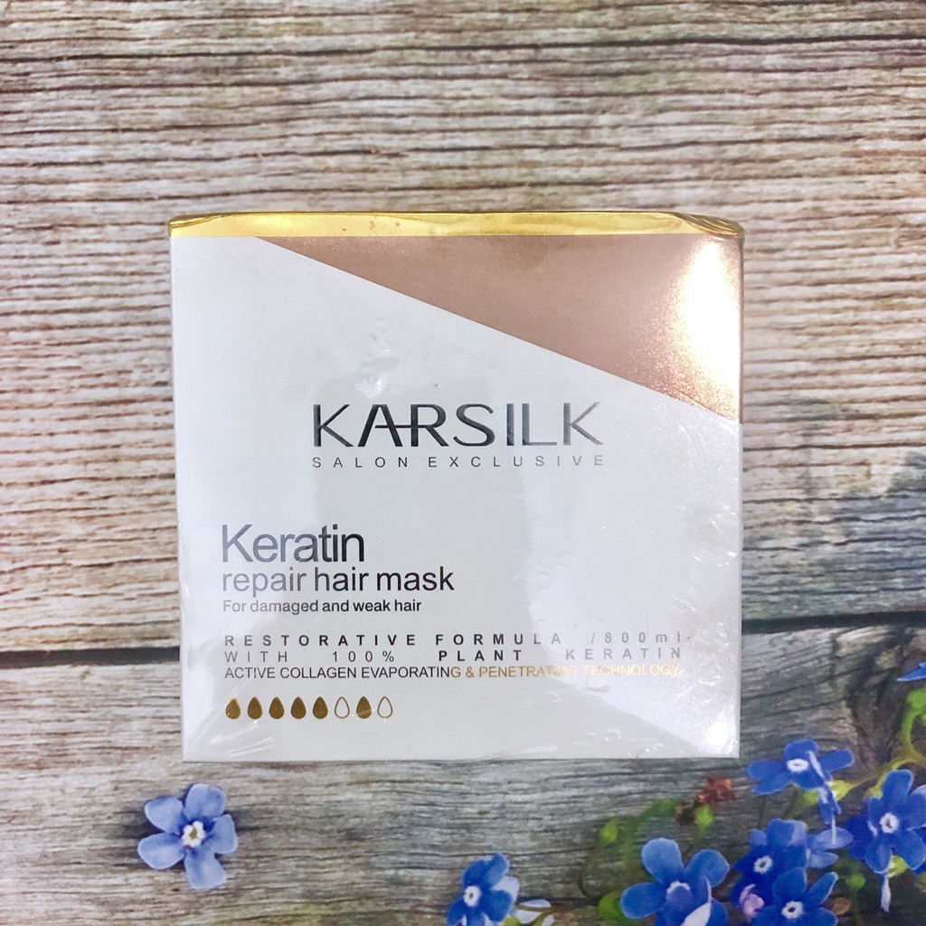 (Chính hãng) Kem hấp ủ karsilk repair hair mask phục hồi tóc hư tổn