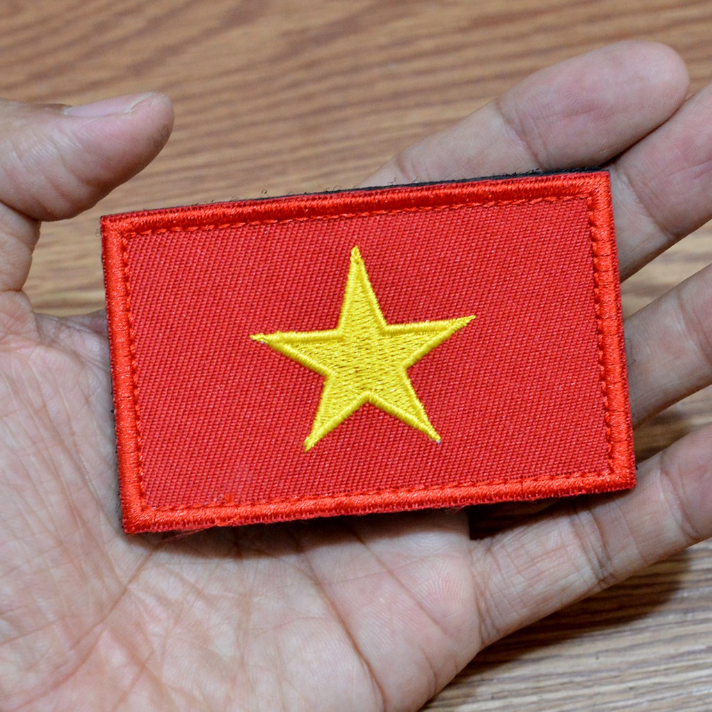 Tấm Patch dán hình cờ Việt Nam và các nước **CÓ GIAO HỎA TỐC**
