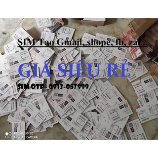 Sim Vietnamobile tạo Gmail,shoe,fb,zalo sim giá rẻ