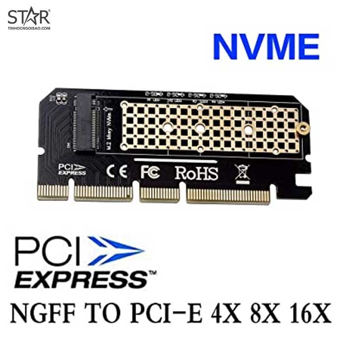 Card PCIe M2 M-Key NVMe