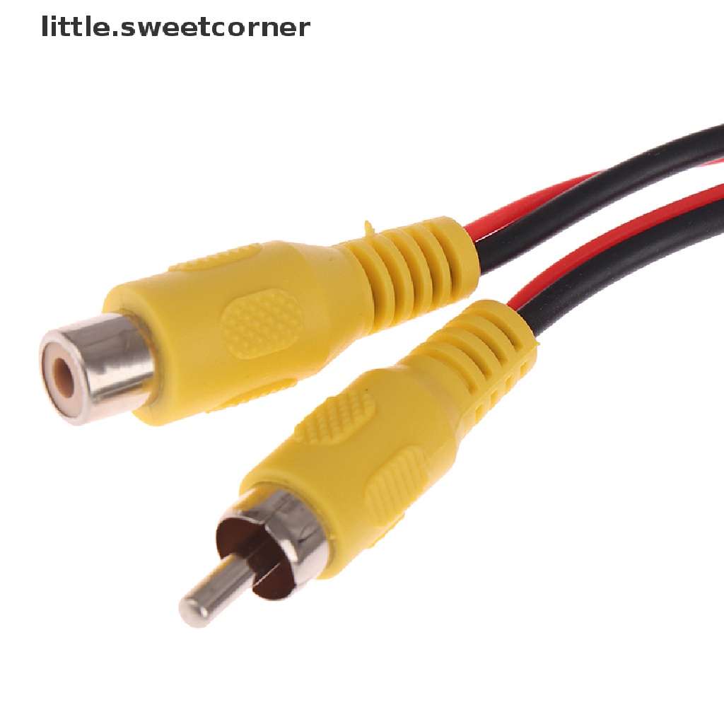 [little.sweetcorner] RCA Male Female Car Reverse Rear View Camera Video Extension Cable Cord 6-20M Boutique | BigBuy360 - bigbuy360.vn