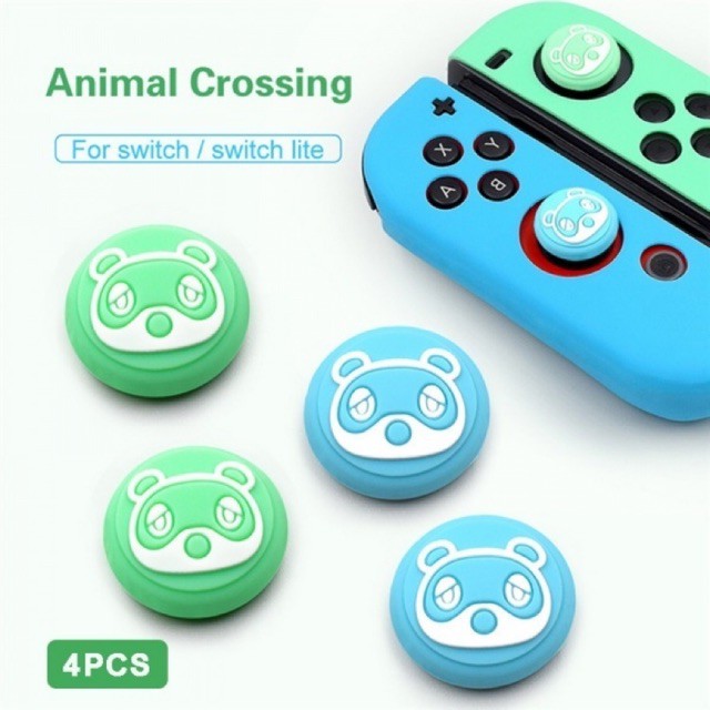 Núm Bọc Cần Analog Cho Joycon Và Tay Cầm Chơi Game - Phiên Bản Animal Crossing