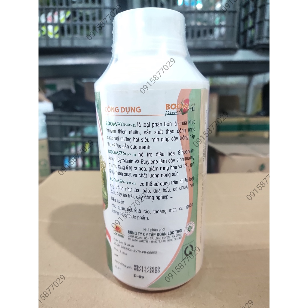 Phân bón lá cao cấp Boom-n Flower 500ml - Chính hãng Lộc Trời