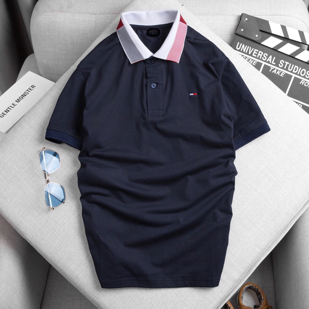 Áo thun polo nam cổ bẻ Tom My Basic cotton xuất xịn, big size 3xl 90kg chuẩn form, sang trọng, thanh lịch