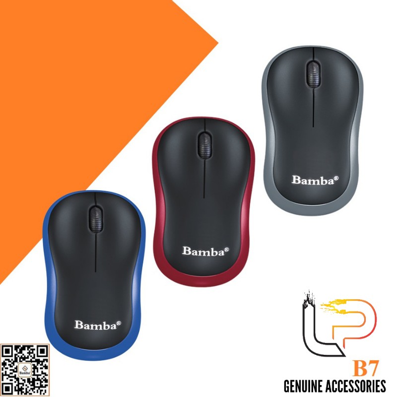 CHUỘT KHÔNG DÂY BAMBA B7 - MOUSE KHÔNG DÂY BAMBA B7