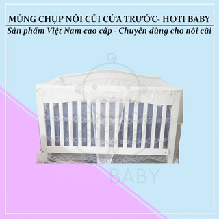 Mùng chống muỗi và côn trùng che nôi cho bé cửa trước