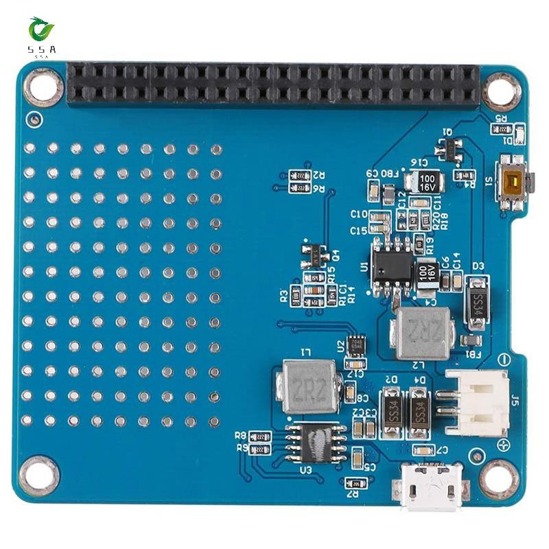 Bản Mạch Mở Rộng Nguồn Pin Raspberry Pi Lithium