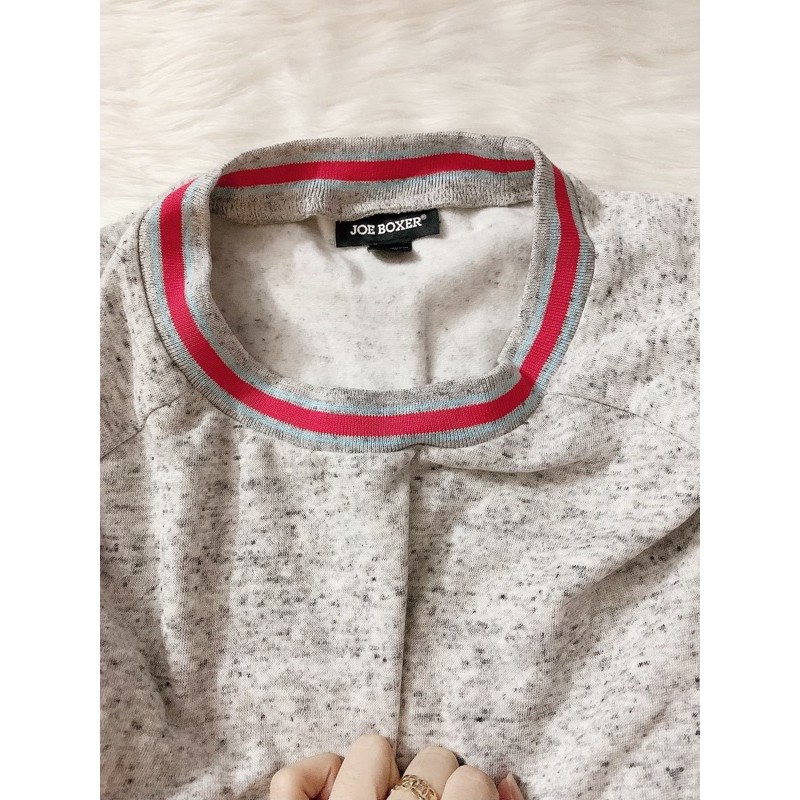 Áo croptop nỉ bông JOE xuất dư xịn