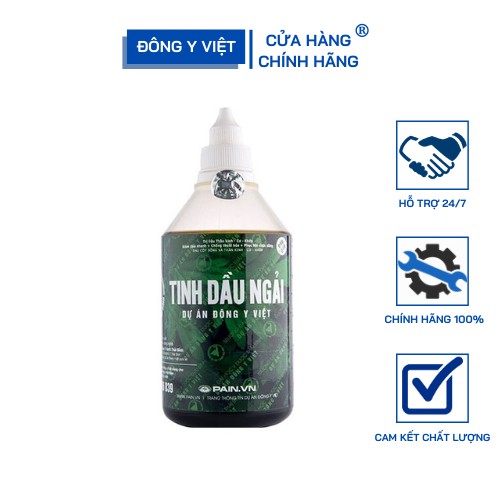 Tinh Dầu Ngải Cứu Thái Bình 500ML - Tinh Dầu Ngải Cứu Đại Học Y Thái Bình ( Xoa Bóp Trị Đau Xương Khớp )