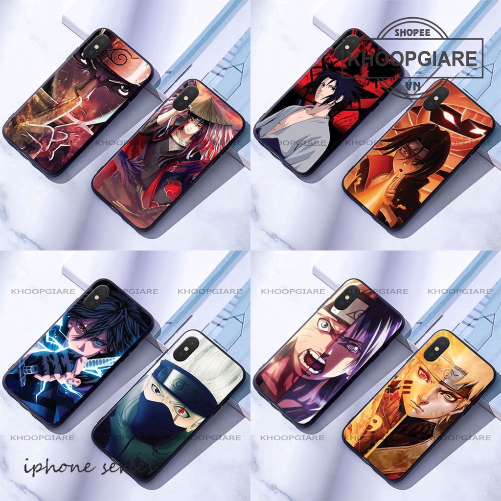 Ốp lưng IPhone 6, 6S, 6 plus, 6s plus,7, 8 Plus, X, XS, XSMAX Naruto 88 ĐẸP