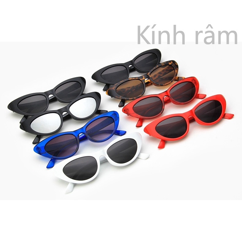 Kính mát hình mắt mèo phong cách cổ điển cho nữ