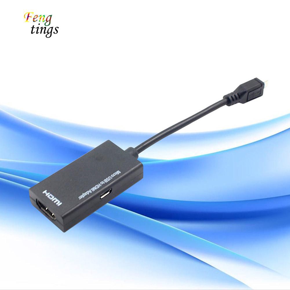 Dây cáp chuyển đổi Micro USB sang HDMI 1080P cho điện thoại di động/HDTV