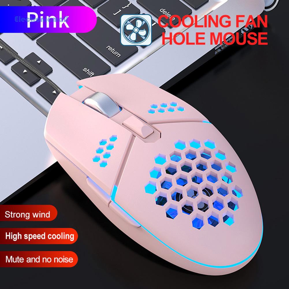 ZERODATE G25 6 Buttons 2000DPI Adjustable 7 Colors Backlight USB Wired Mouse꒪NICE