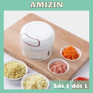 Máy xay tỏi ớt mini AMIZIN Máy say tỏi ớt cầm tay gọn nhẹ chạy cơ bền bỉ