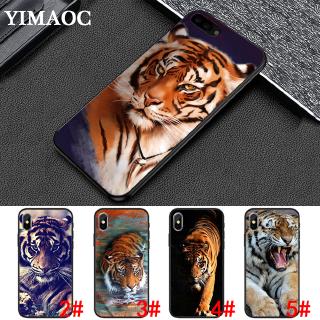 Ốp Điện Thoại Mềm Hình Hổ Sang Trọng Cho iPhone XS Max XR X 7 8 6 6S Plus 5 5S SE 51B