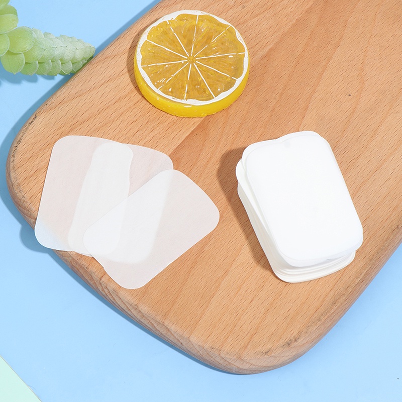 (Hàng Mới Về) Set 100 Khăn Giấy Vệ Sinh Tay Tiện Lợi Khi Đi Du Lịch