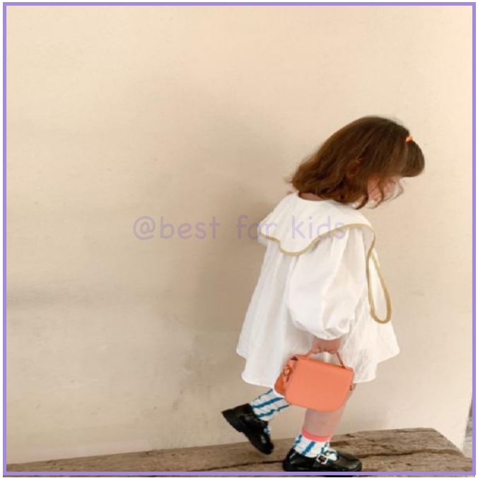 Đầm Công Chúa Phong Cách Phương Tây Thời Trang Xuân Thu Cho Bé Gái