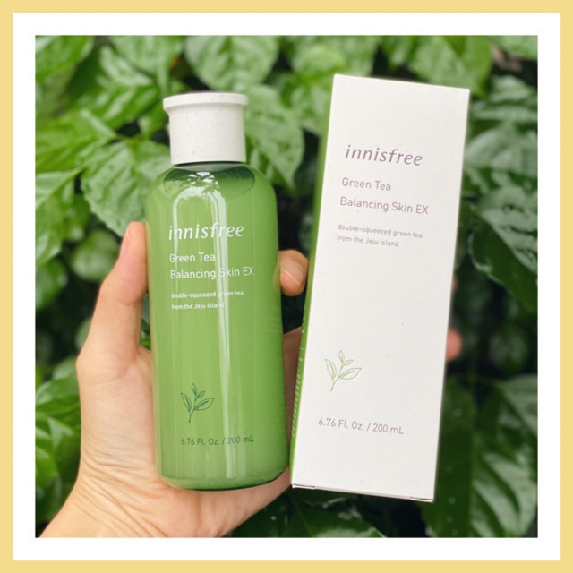 [New 2019] Nước Hoa Hồng Green Tea Balancing Skin EX 200ml