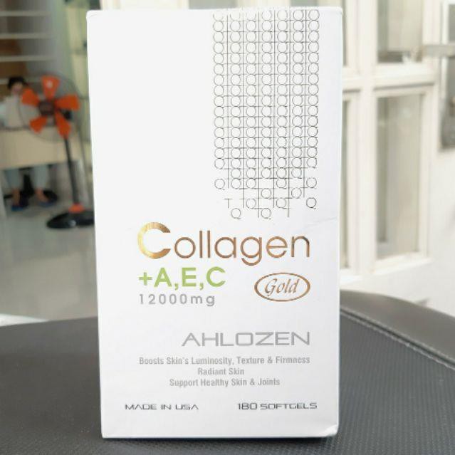 VIÊN UỐNG ĐẸP DA COLLAGEN   A, E, C 12000MG.