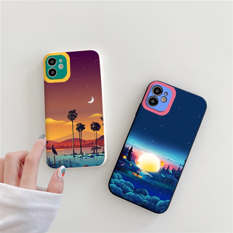Ốp Điện Thoại iphone Phong cảnh đẹp dẻo iPhone 12 11promax 7plus 6Plus 7Plus 8Plus X Xs Max 13Promax tr228