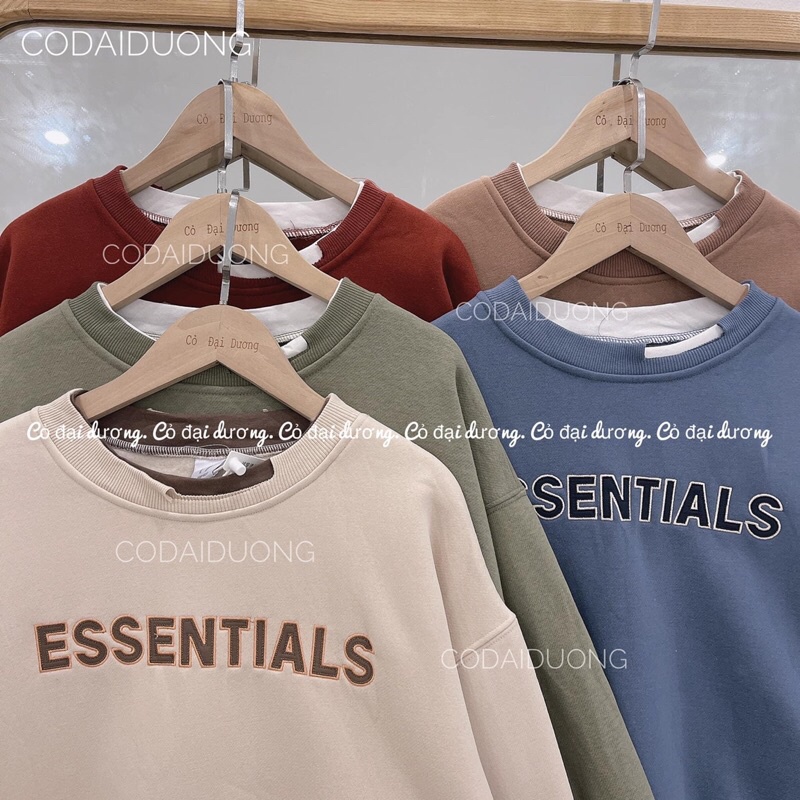 áo nỉ SWT essentials vá màu | BigBuy360 - bigbuy360.vn