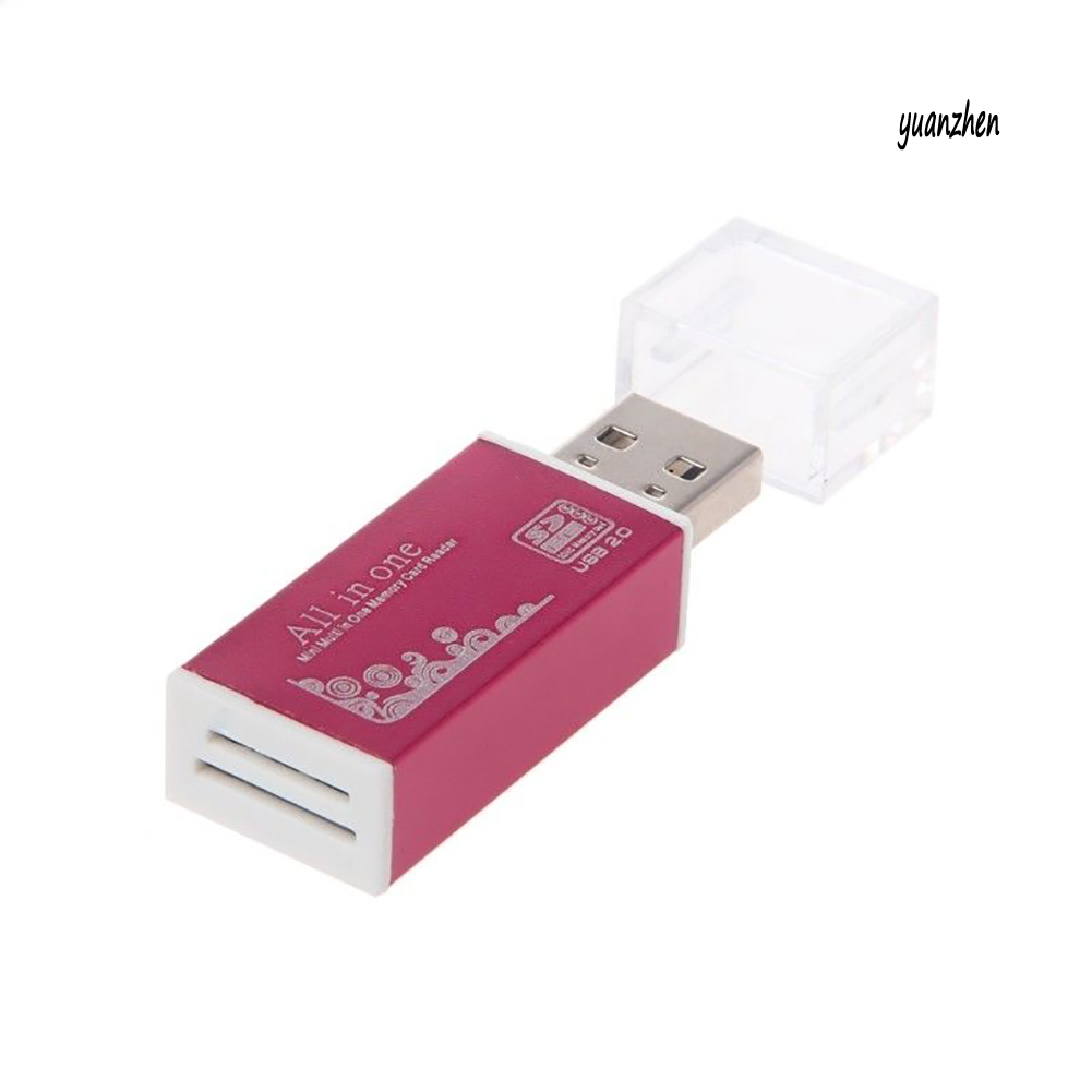 Đầu Đọc Thẻ Nhớ Usb 2.0 Đa Năng Sd / Sdhc Mmc Tf Ms M2 | BigBuy360 - bigbuy360.vn