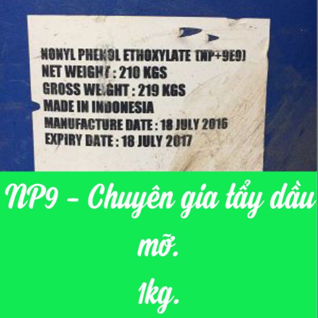 Np9 - Chuyên gia tẩy dầu mỡ. Hàng nhập cao cấp 1kg.