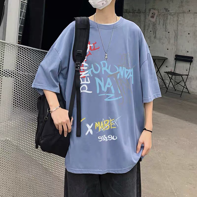[Mã SKAMA06 giảm 8% tối đa 50K đơn 250K] Áo thun tay lỡ unisex form rộng MABE nam nữ phong cách ulzzang wind | BigBuy360 - bigbuy360.vn