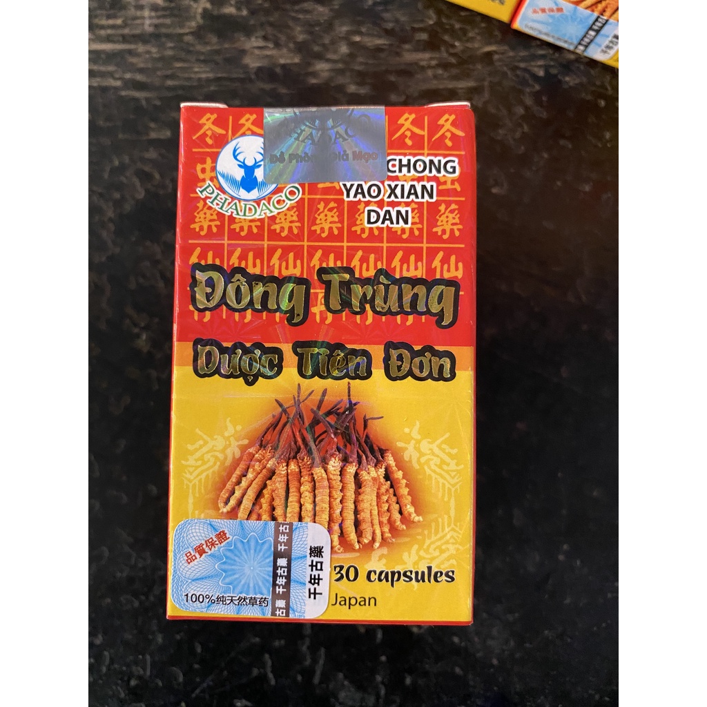 Đông Trùng Dược Tiên Đơn Nhật Bản