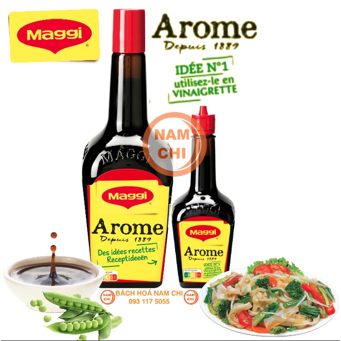 Nước Tương Maggi Arome Depuis 1889 Thơm Ngon Đậm Vị Chuẩn Vị Nhà Hàng Pháp