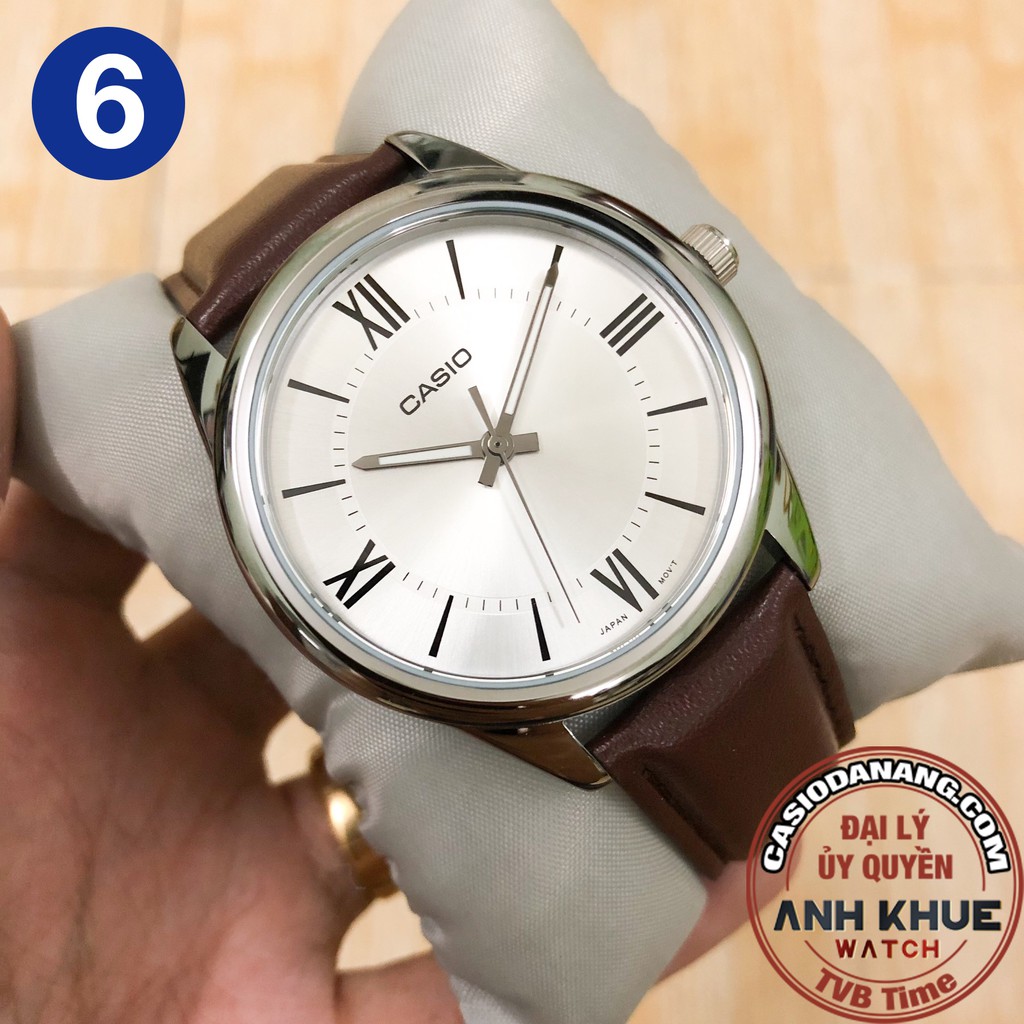 Đồng hồ nam dây da Casio Standard chính hãng Anh Khuê MTP-V005 Series | BigBuy360 - bigbuy360.vn