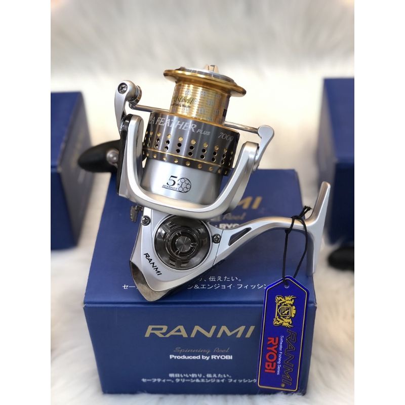 Máy Câu Cá Ryobi Ranmi Plus 6000 7000 8000- Máy Câu Cá Đến Từ Thương Hiệu Nổi Tiếng Nhật Bản Siêu Bền Và Chất Lượng .