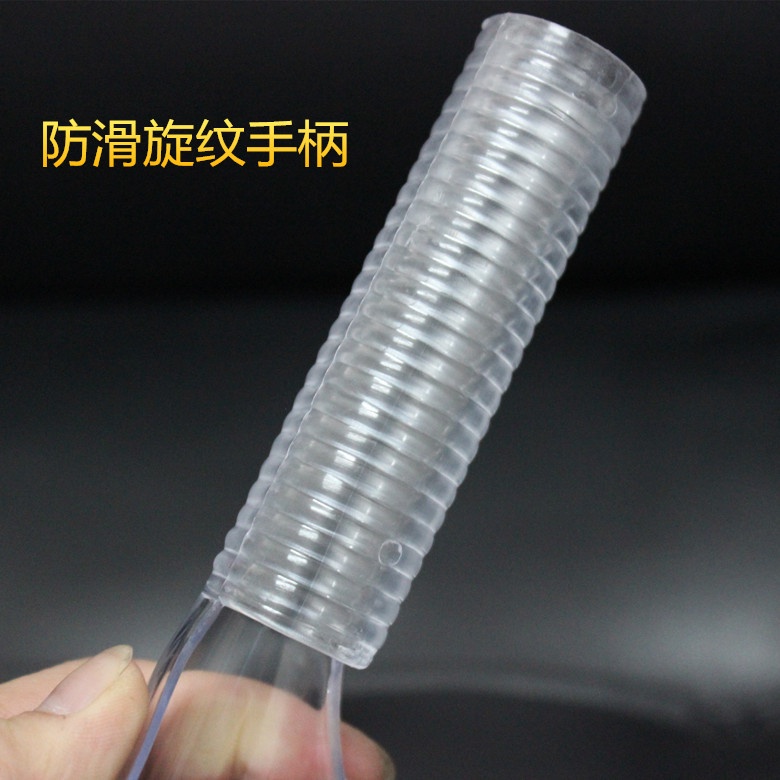 [Hàng mới về] Mặt nạ cắt tóc có tay cầm tiện dụng khi cắt tóc mái thiết kế trong suốt
