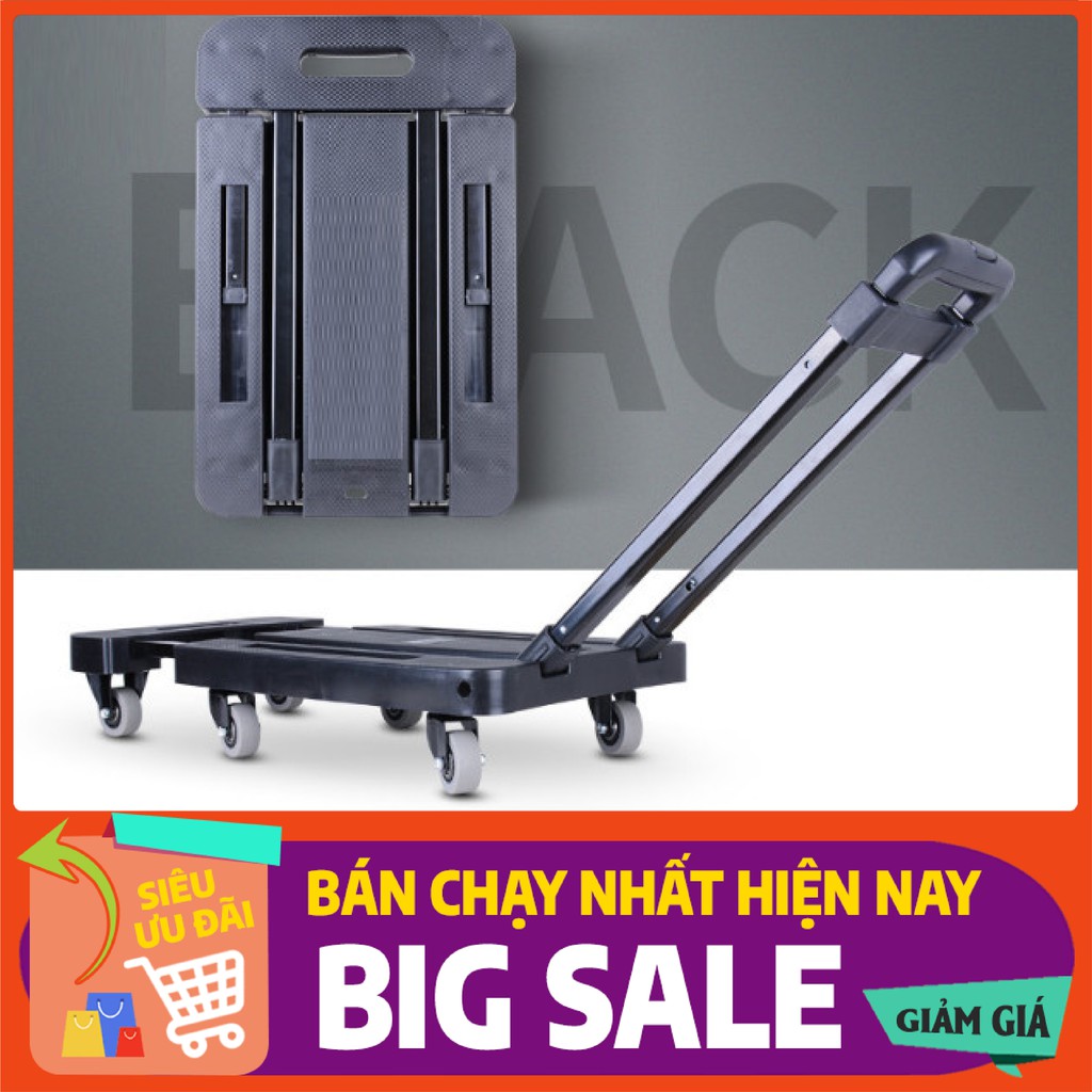 Xe Kéo hàng  Gấp Gọn Nhập Khẩu 200kg mẫu mới 2022-XKT01
