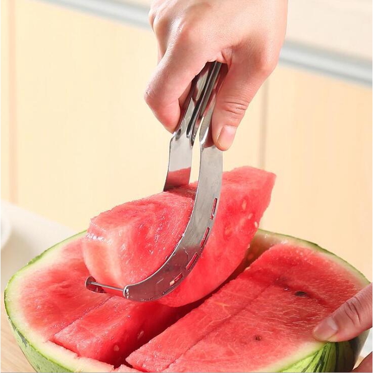 Dụng Cụ Cắt Dưa Hấu Đa Năng Bằng Thép Không Gỉ
